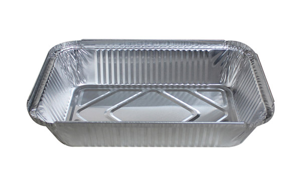 large foil container