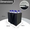 dimensions of 6 bottle bag